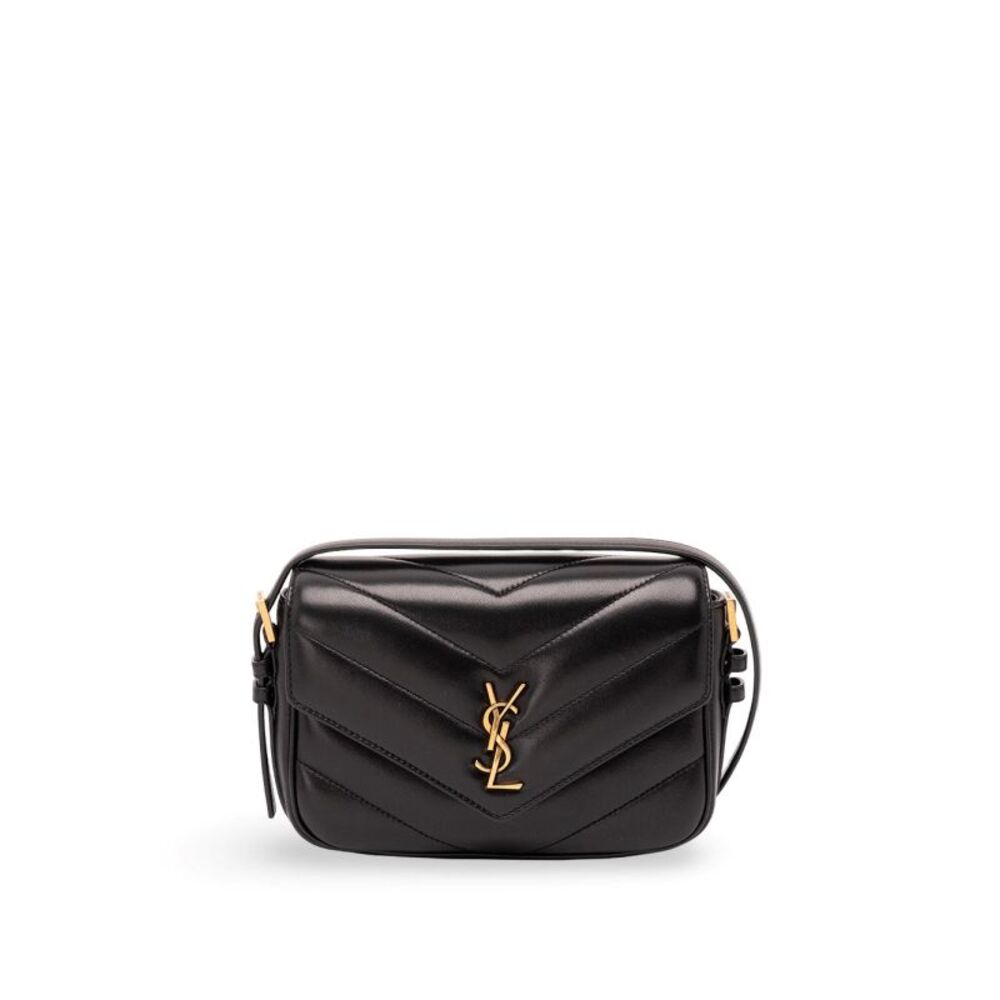 Saint Laurent Women Loulou Toy Crossbody In Matelasse Lambskin - Picture 1 of 6